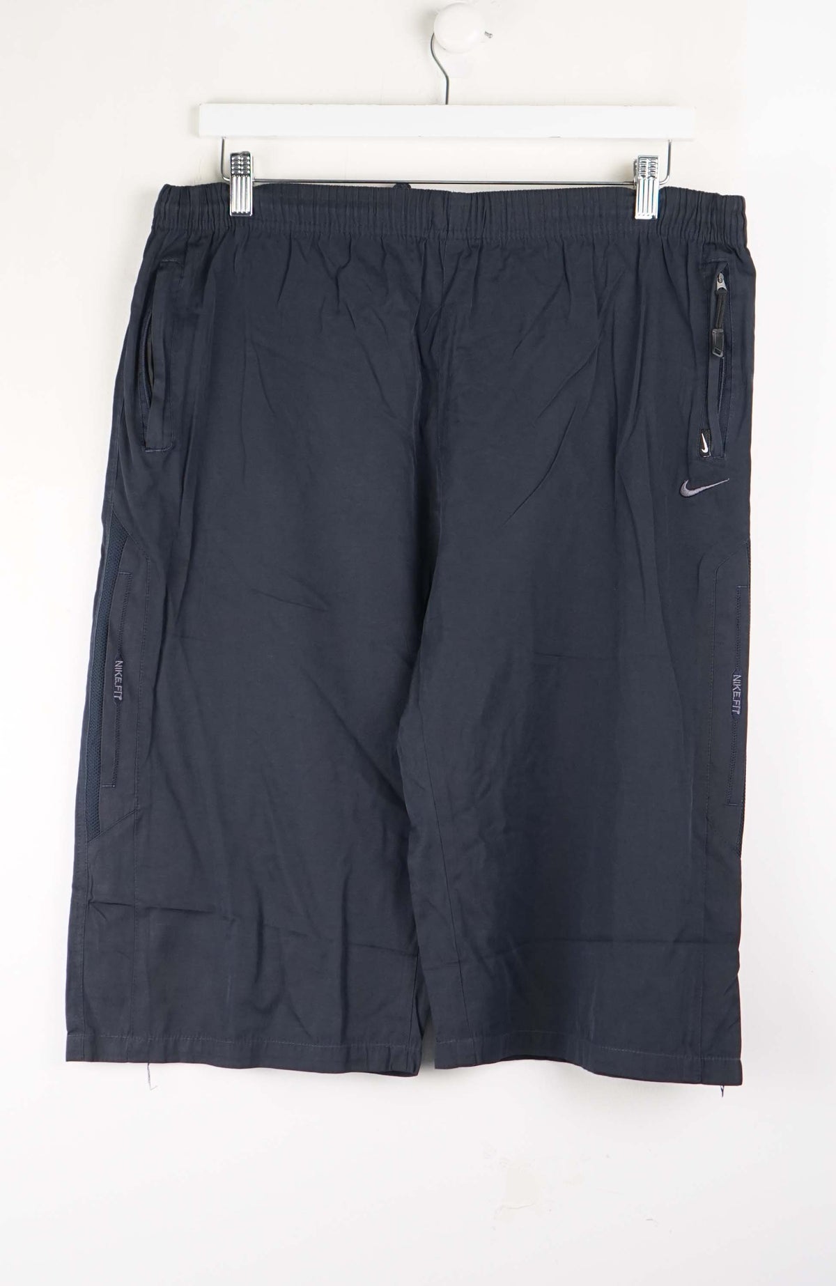 VINTAGE NIKE TRACK PANT SHORTS (L)