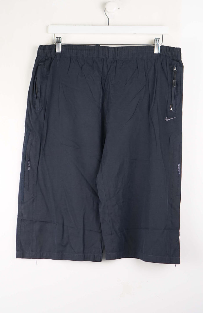 VINTAGE NIKE TRACK PANT SHORTS (L)