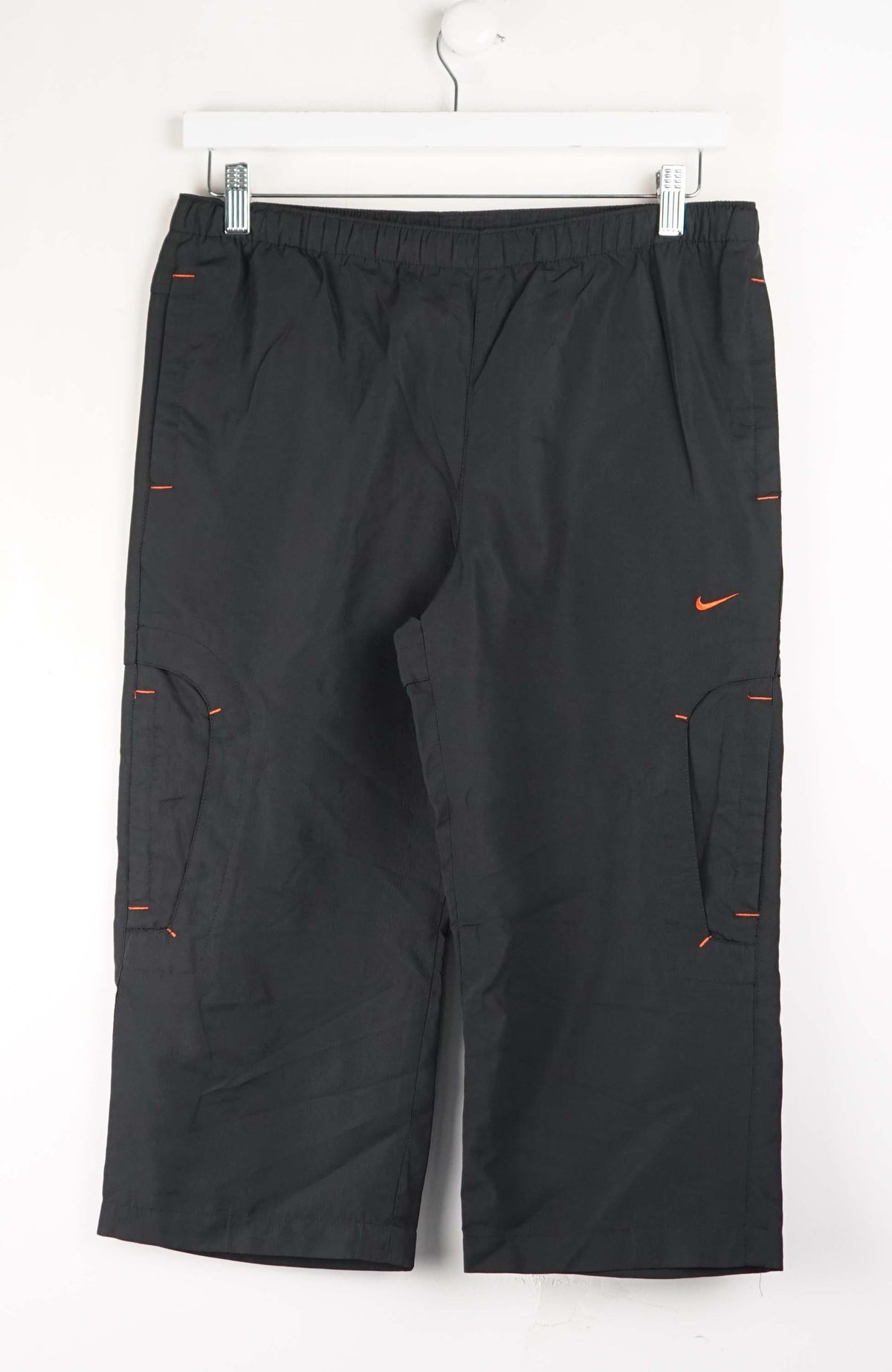 VINTAGE NIKE 3/4 TRACK PANT SHORTS (M)