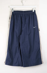 VINTAGE NIKE 3/4 TRACK PANT SHORTS (S)