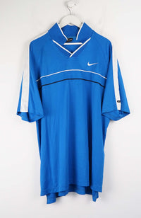 VINTAGE NIKE AGASSI TENNIS JERSEY POLO SHIRT (XL)