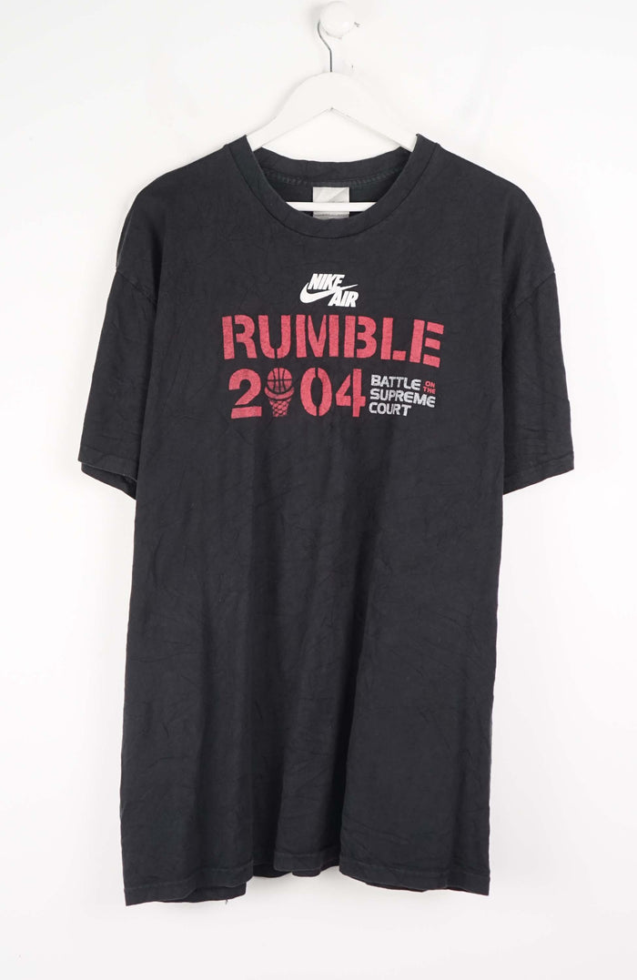 VINTAGE NIKE AIR RUMBLE 2004 T-SHIRT (XL)