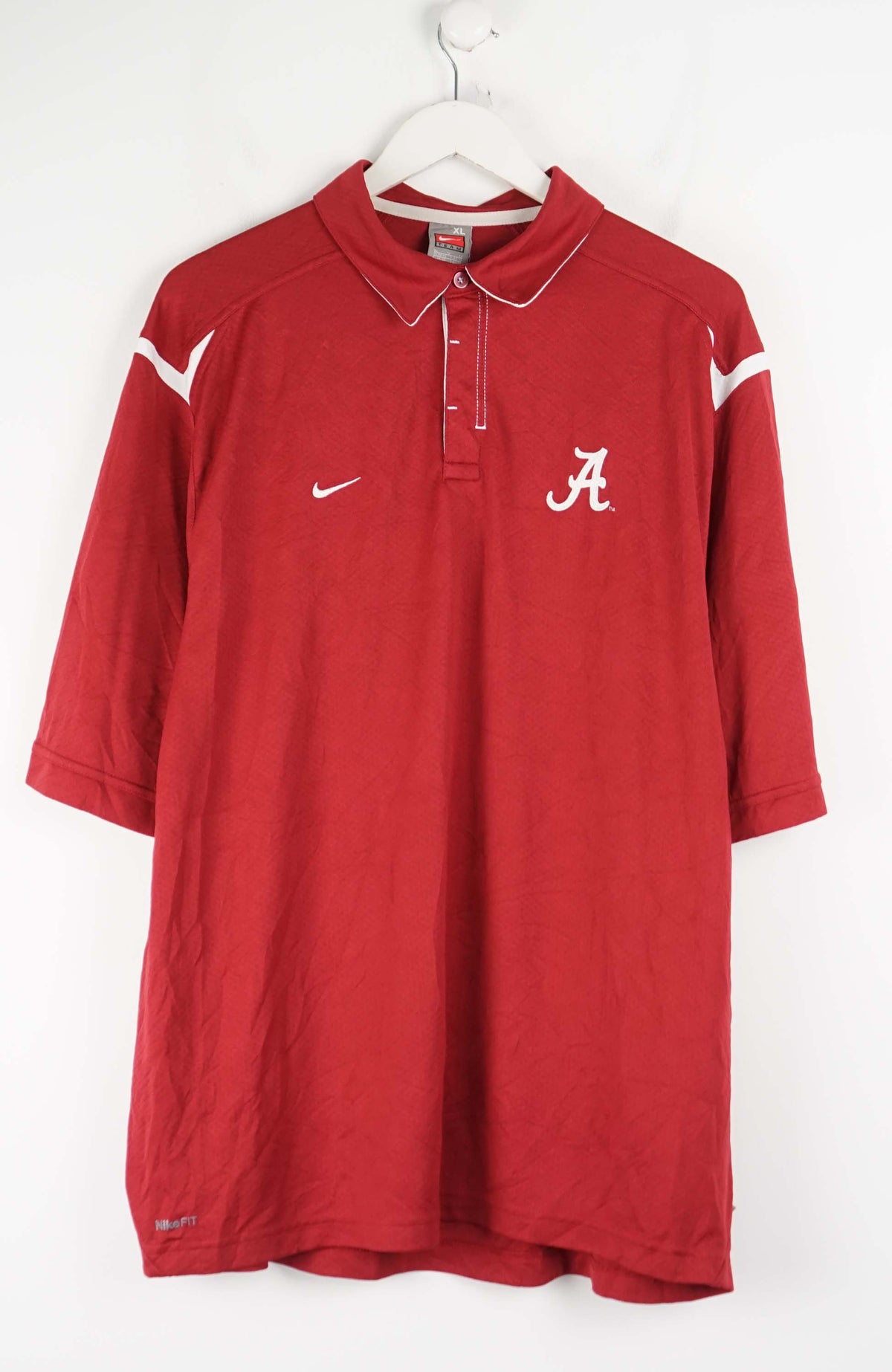 VINTAGE NIKE ALABAMA JERSEY POLO SHIRT (XL)
