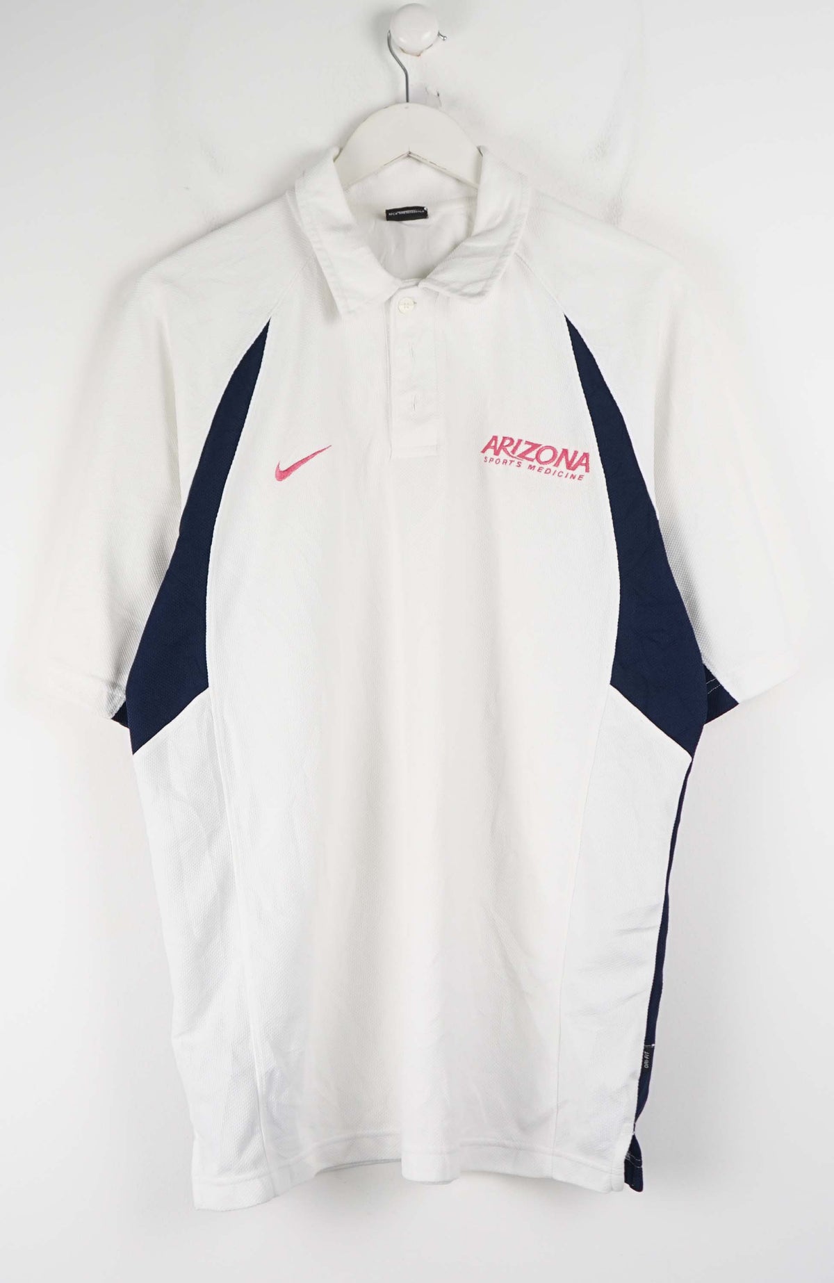 VINTAGE NIKE ARIZONA JERSEY POLO  SHIRT (XL)