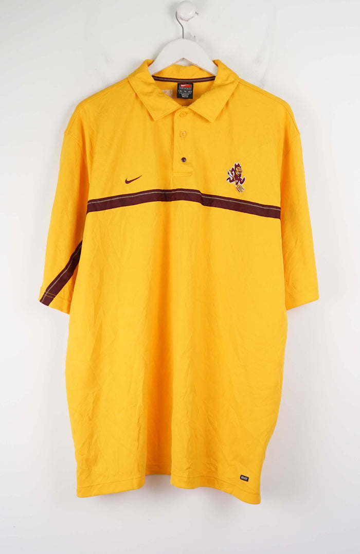 VINTAGE NIKE ARIZONA STATE JERSEY POLO SHIRT (XXL)