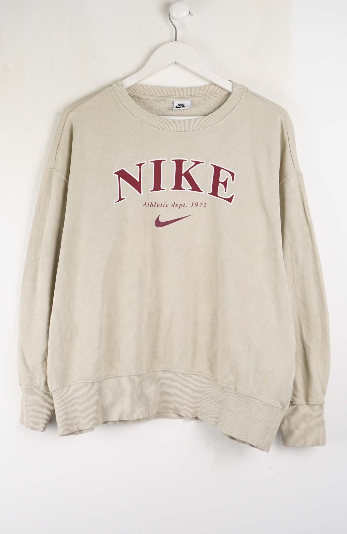 VINTAGE NIKE ATHLETIC DEPT.1972 SWEATER (M)