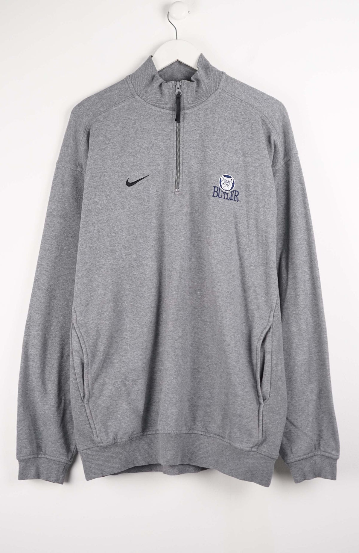 VINTAGE NIKE 1/4 ZIP SWEATER (XL)