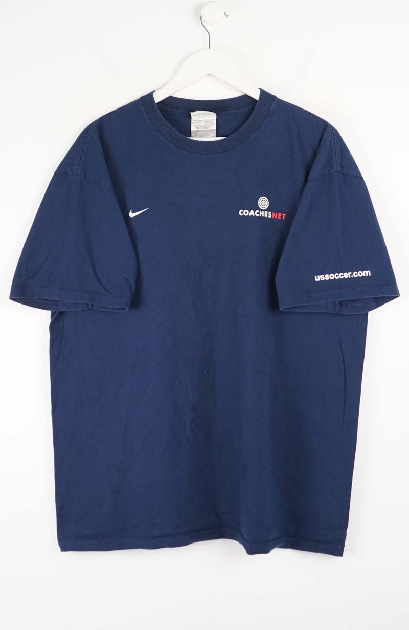 VINTAGE NIKE COACHES NET T-SHIRT (L)