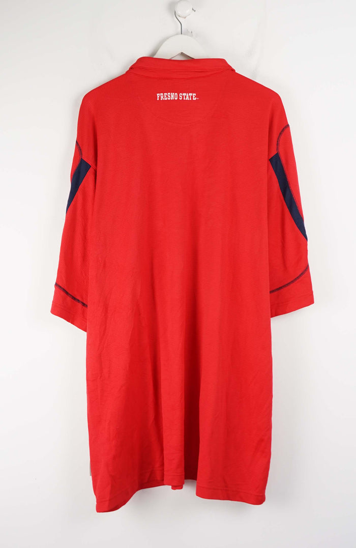 VINTAGE NIKE FRESNO STATE JERSEY POLO SHIRT (XXXL)