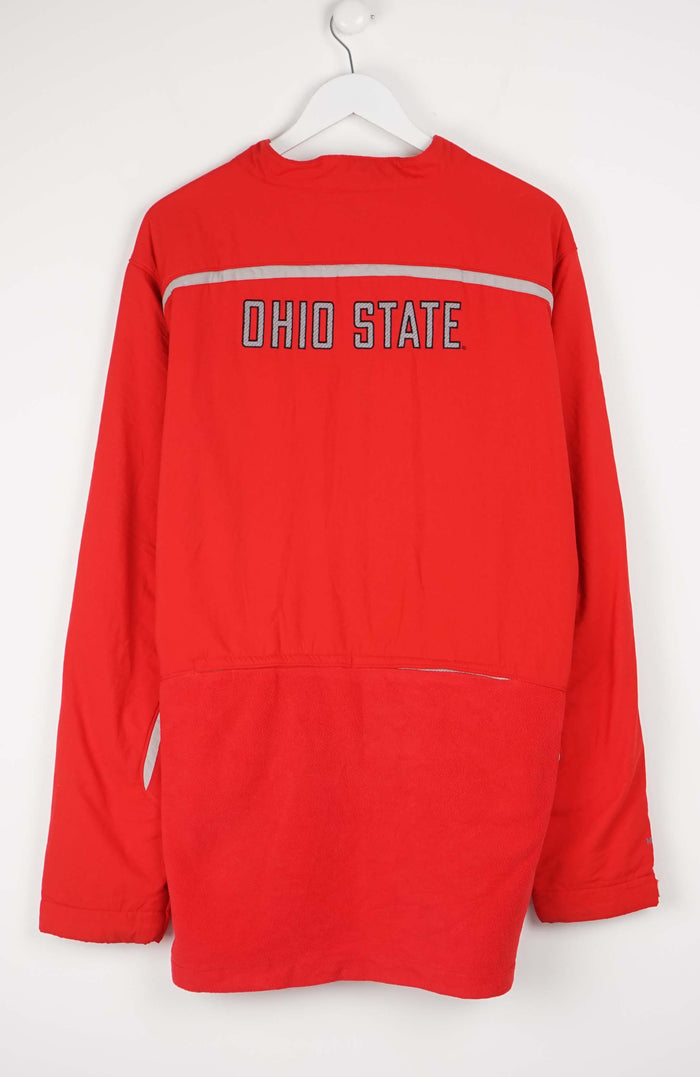 VINTAGE NIKE FULL ZIP FLEECE JACKET (XXL)