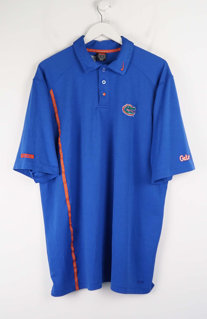 VINTAGE NIKE FLORIDA GATORS JERSEY POLO SHIRT (XL)