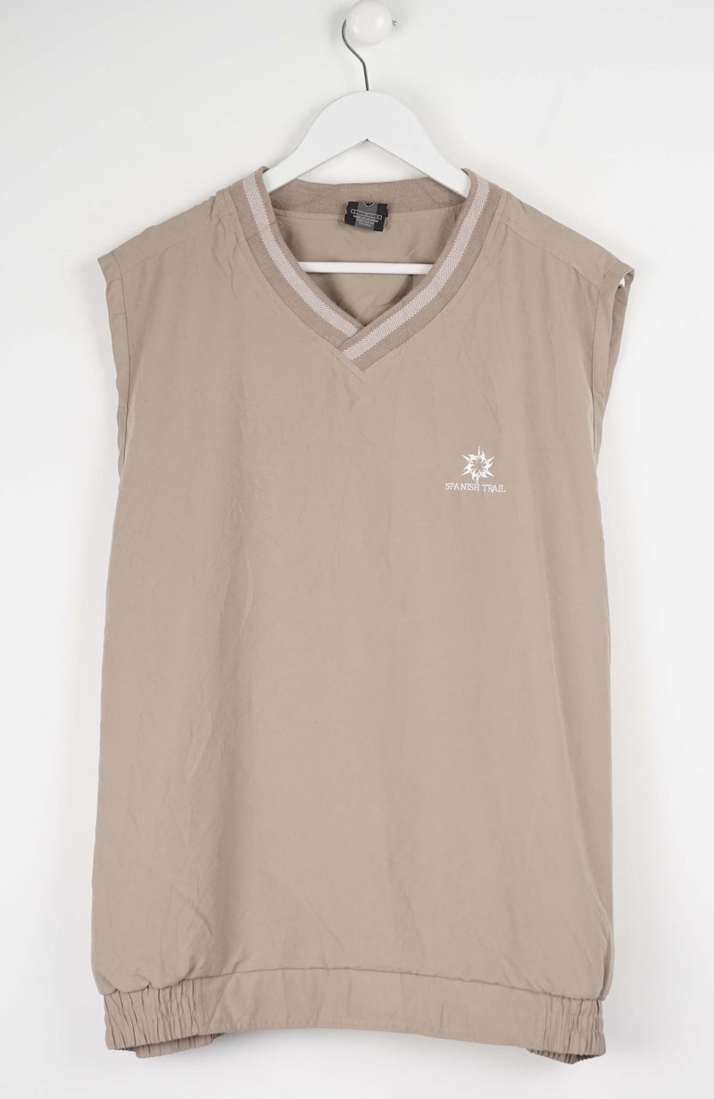 VINTAGE NIKE GOLF VEST WINDBREAKER (L)