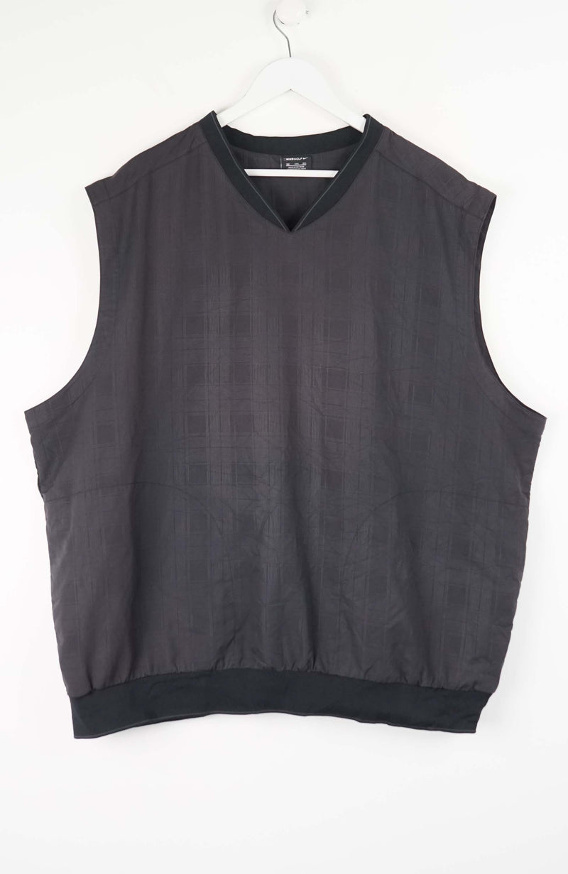 VINTAGE NIKE GOLF VEST WINDBREAKER (XXL)