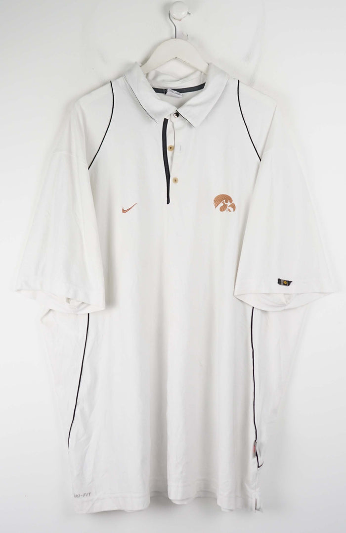 VINTAGE NIKE IOWA JERSEY POLO SHIRT (XXXL)