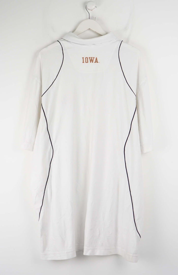 VINTAGE NIKE IOWA JERSEY POLO SHIRT (XXXL)
