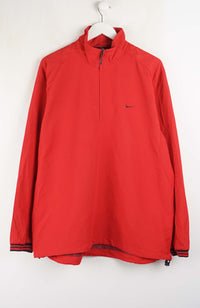 VINTAGE NIKE GOLF 1/4 ZIP WINDBREAKER (L)