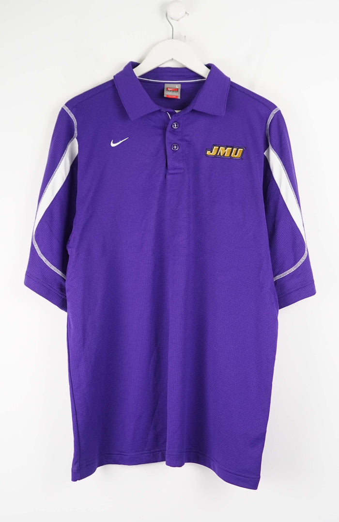 VINTAGE NIKE JAMES MADISON UNIVERSITY POLO SHIRT (XL)