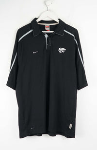 VINTAGE NIKE K-STATE JERSEY POLO SHIRT (XL)