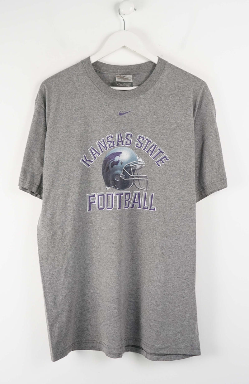 VINTAGE NIKE KANSAS STATE FOOTBALL T-SHIRT (L)