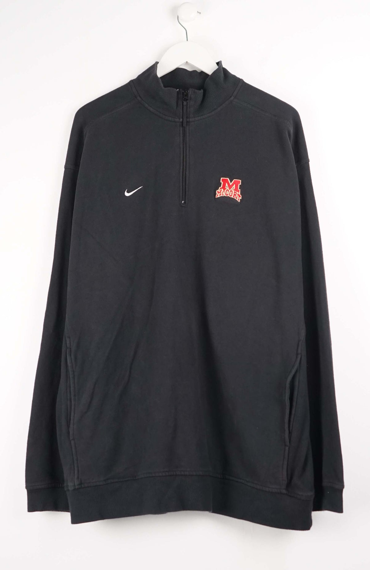 VINTAGE NIKE 1/4 ZIP SWEATER (XXL)