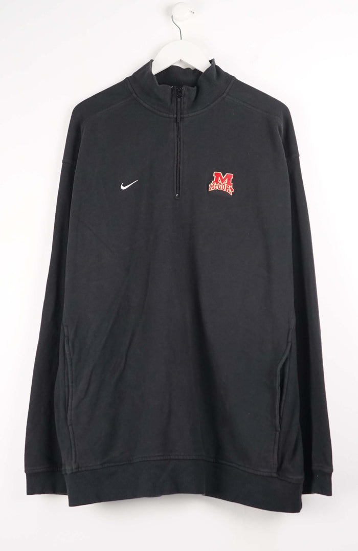 VINTAGE NIKE 1/4 ZIP SWEATER (XXL)
