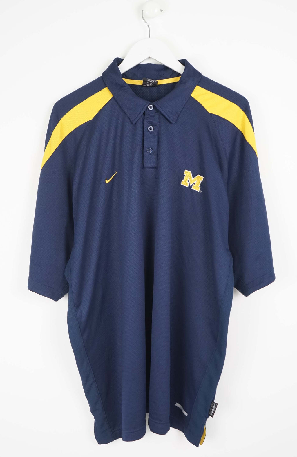 Nike michigan polo sales