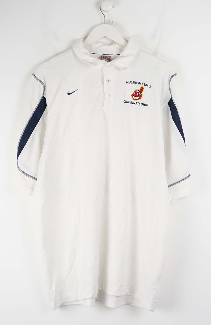 VINTAGE NIKE MIDLAND BASEBALL JERSEY POLO SHIRT (XL)