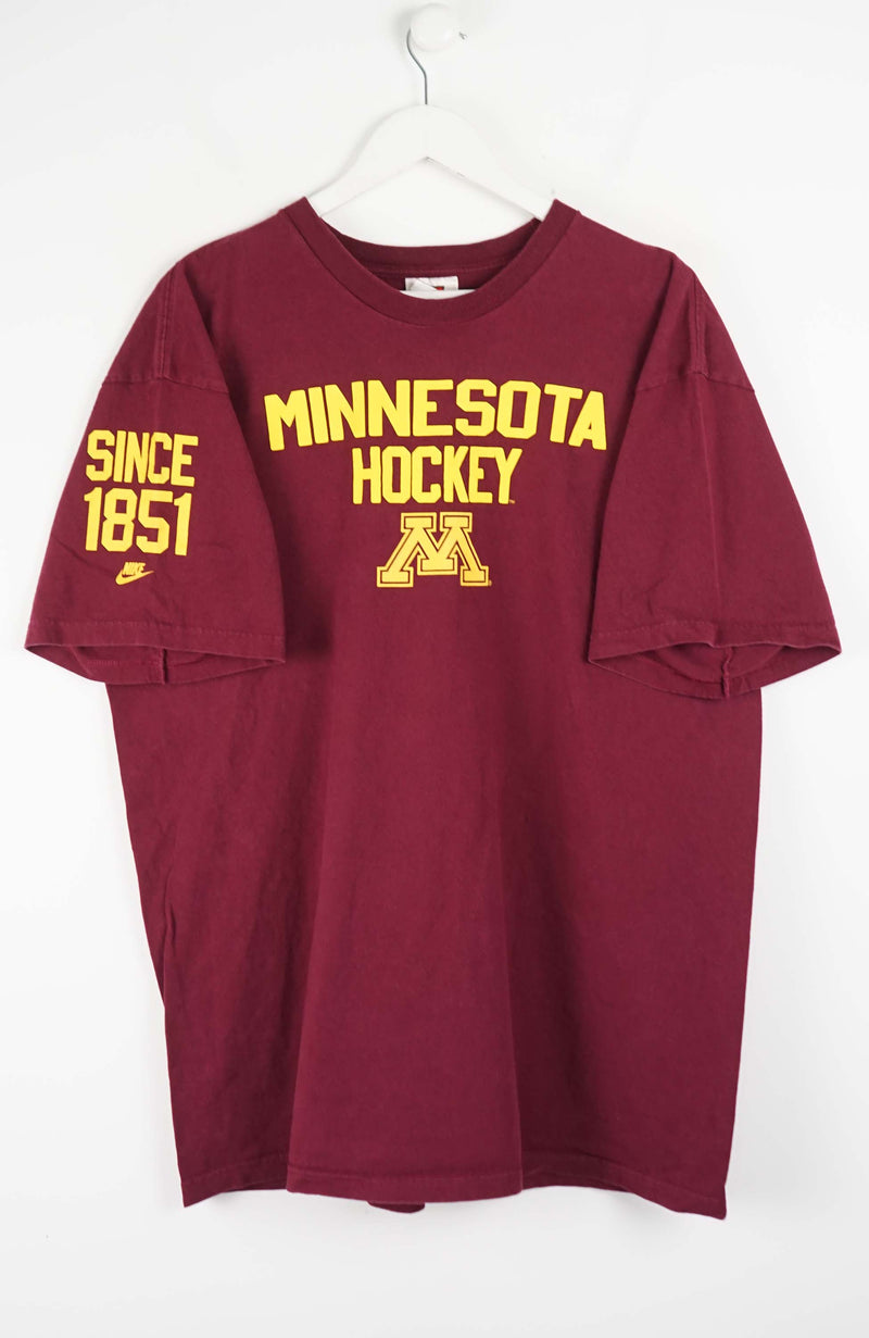 VINTAGE NIKE MINNESOTA HOCKEY T-SHIRT (XL)