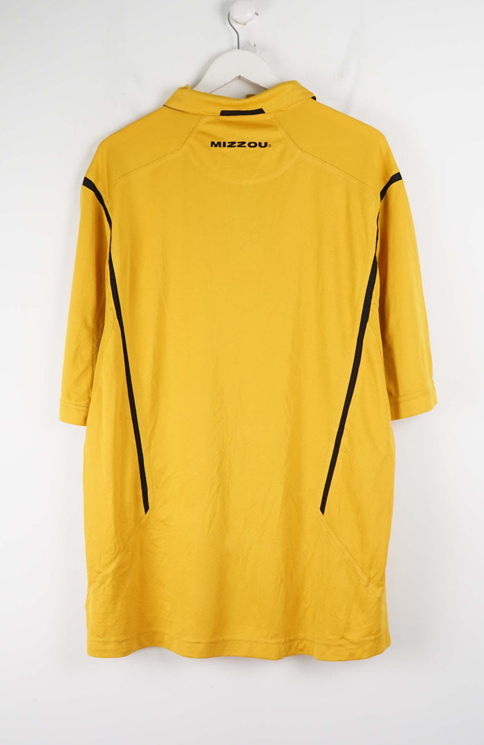 VINTAGE NIKE MIZZOU JERSEY POLO SHIRT (XL)