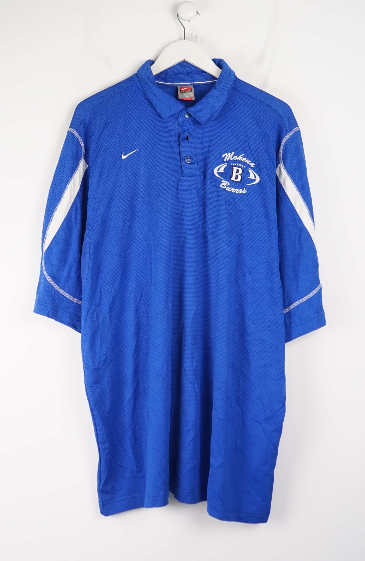 VINTAGE NIKE MOKENA BURAL JERSEY POLO SHIRT (XXL)