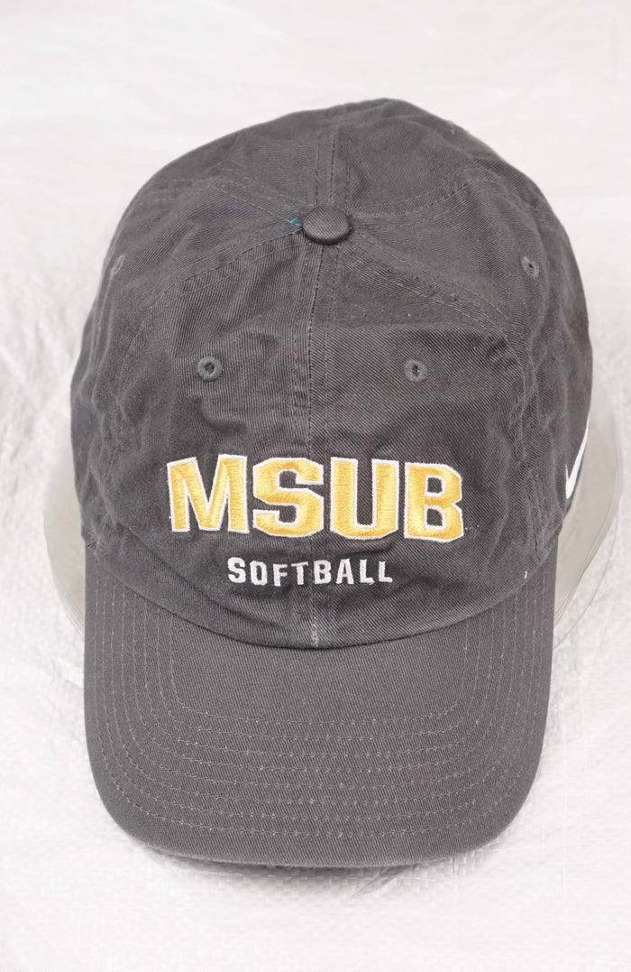VINTAGE NIKE MSUB SOFTBALL HAT
