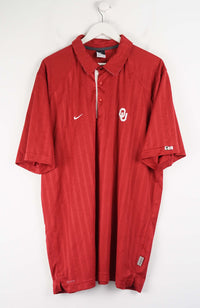 VINTAGE NIKE OKLAHOMA JERSEY POLO SHIRT (XXL)