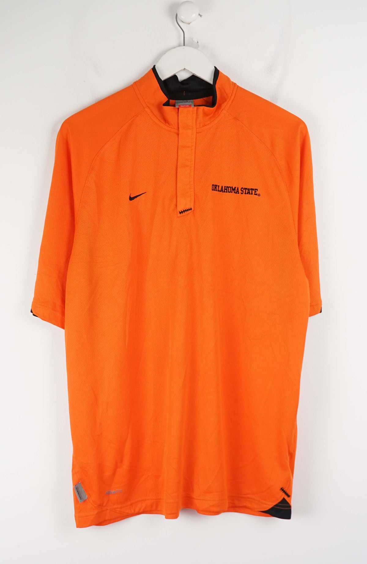 VINTAGE NIKE OKLAHOMA STATE JERSEY POLO SHIRT (L)