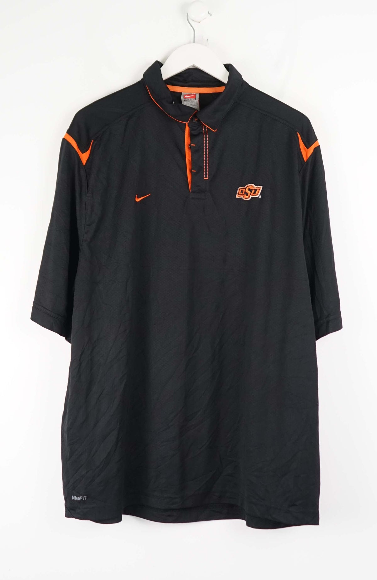 VINTAGE NIKE OKLAHOMA STATE POLO SHIRT (XL)