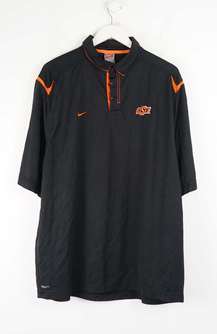 VINTAGE NIKE OKLAHOMA STATE POLO SHIRT (XL)