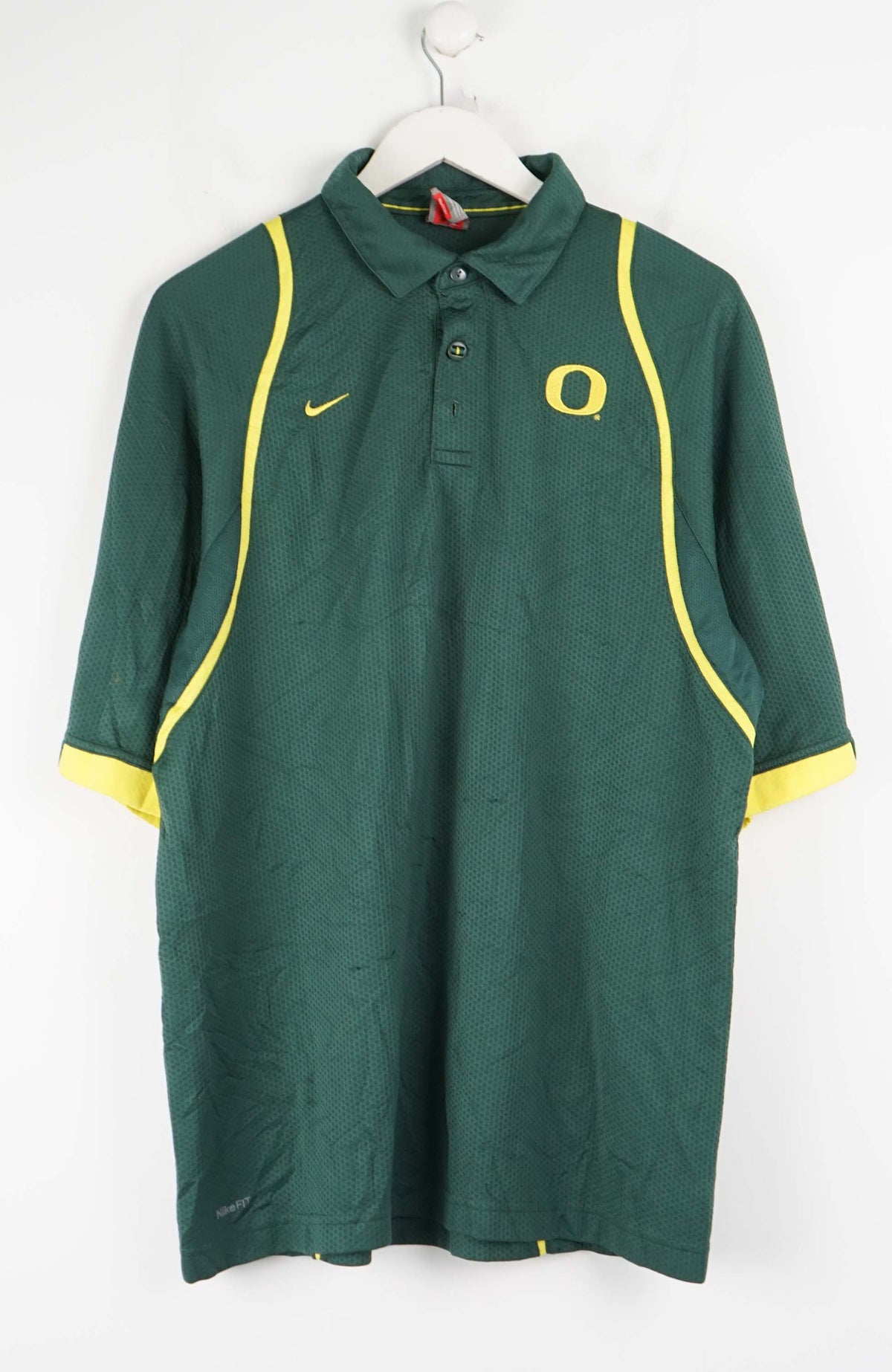VINTAGE NIKE OREGON JERSEY POLO SHIRT (L)