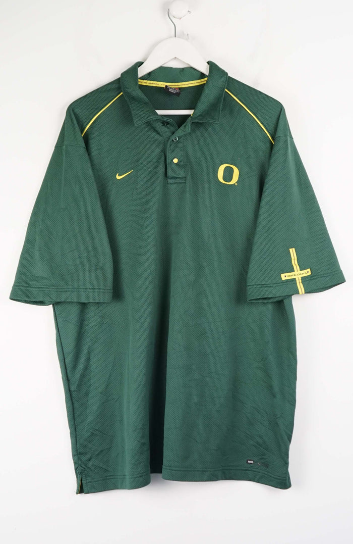 VINTAGE NIKE OREGON JERSEY POLO SHIRT (XL)