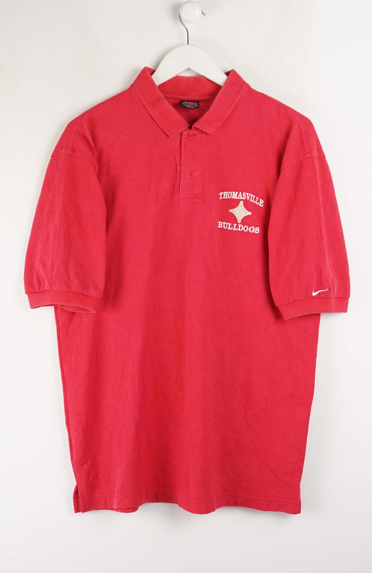 VINTAGE NIKE BULLDOGS POLO SHIRT (L)