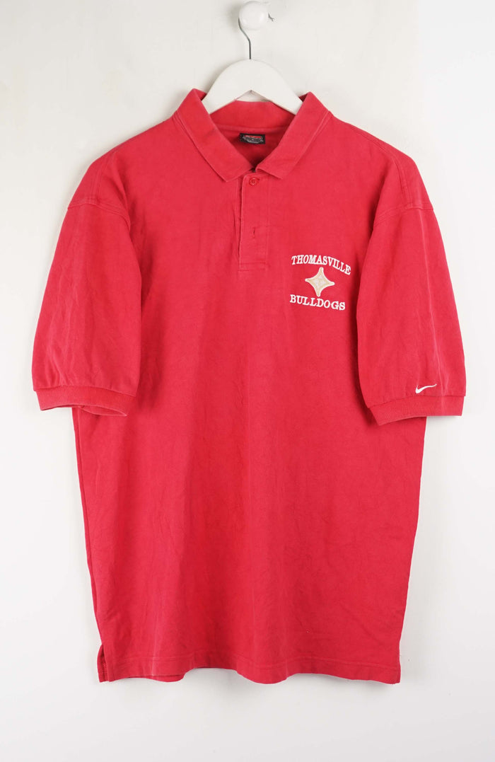 VINTAGE NIKE BULLDOGS POLO SHIRT (L)
