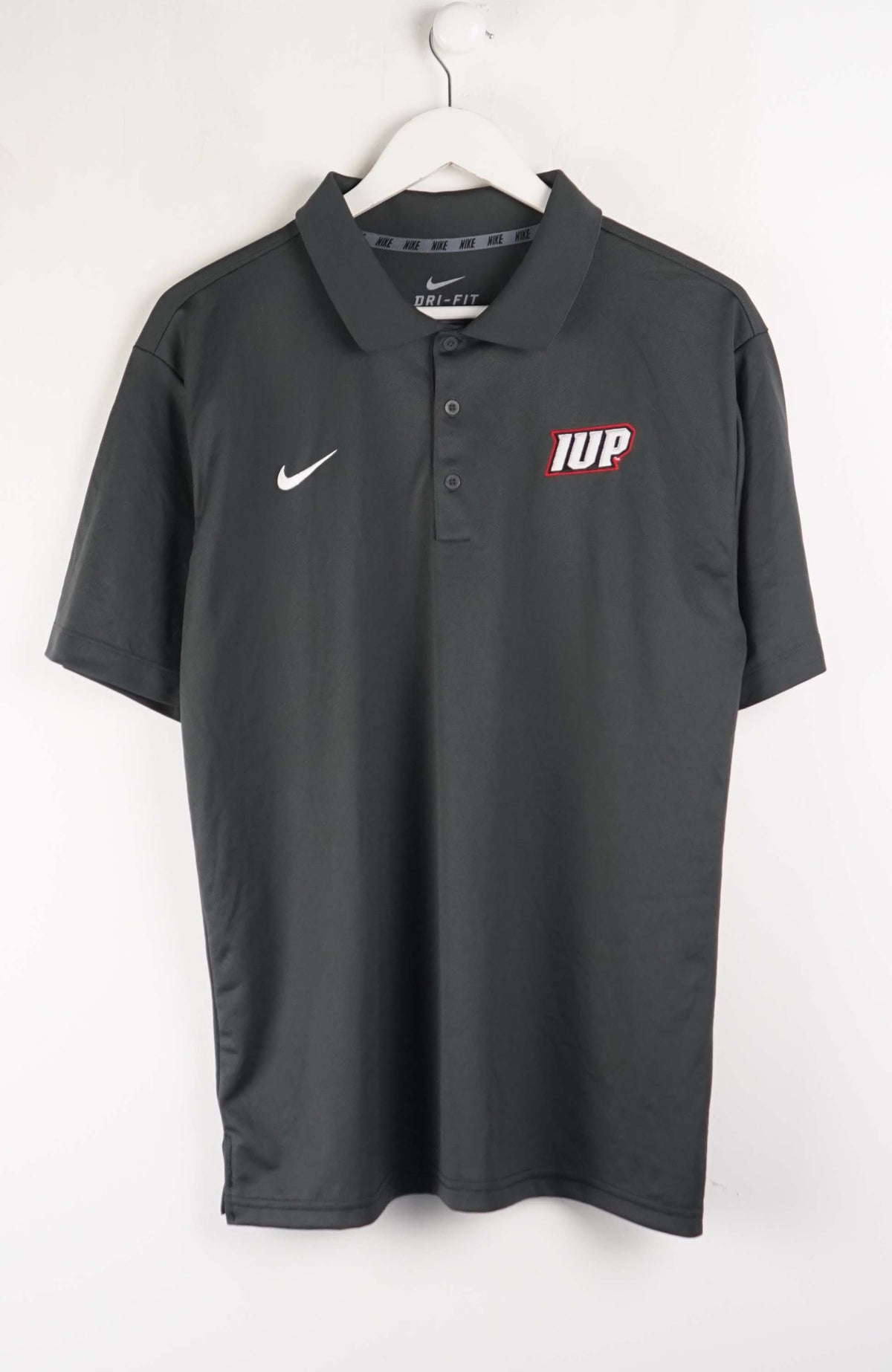 VINTAGE NIKE JERSEY POLO SHIRT (M)