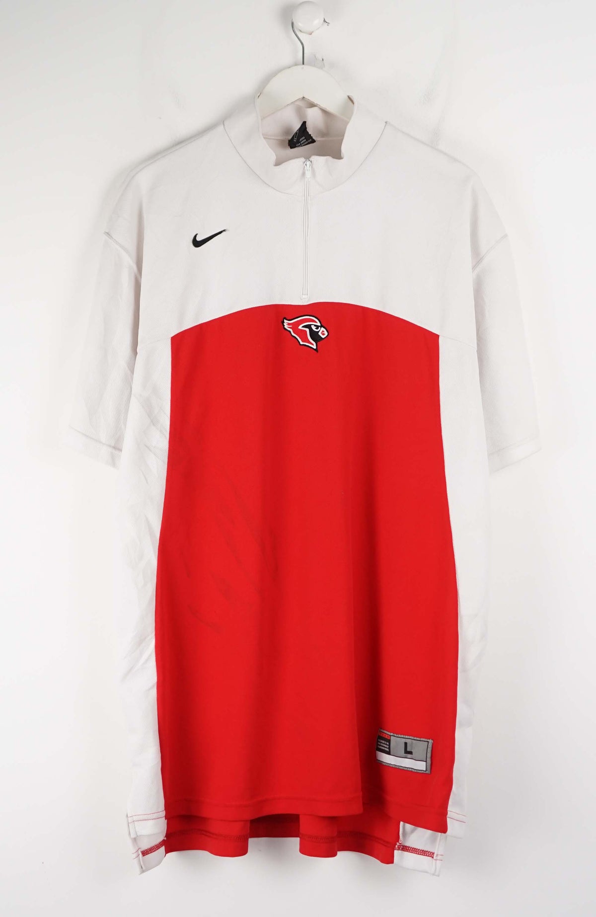 VINTAGE NIKE JERSEY POLO SHIRT (XL)
