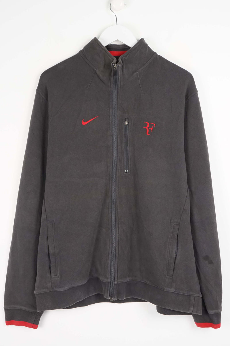 VINTAGE NIKE ROGER FEDERER FULL ZIP SWEATER (XL)