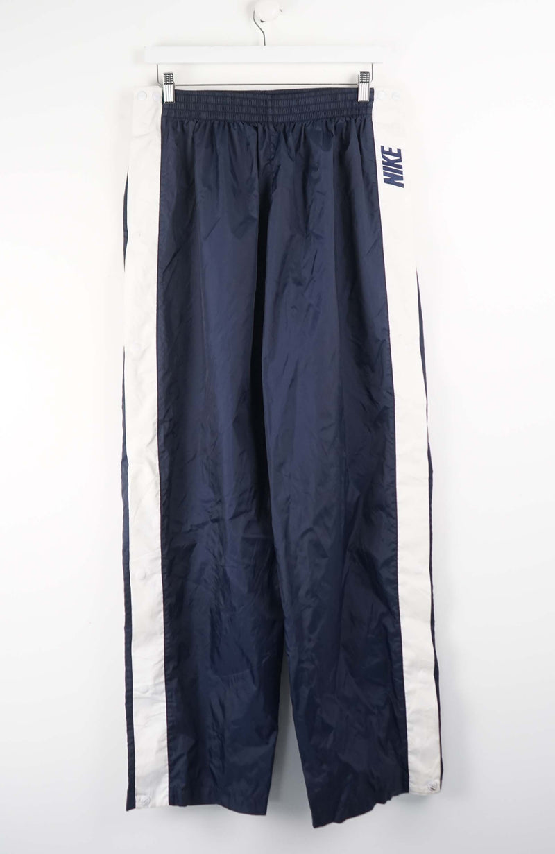 VINTAGE NIKE SNAP TRACK PANTS (XL)