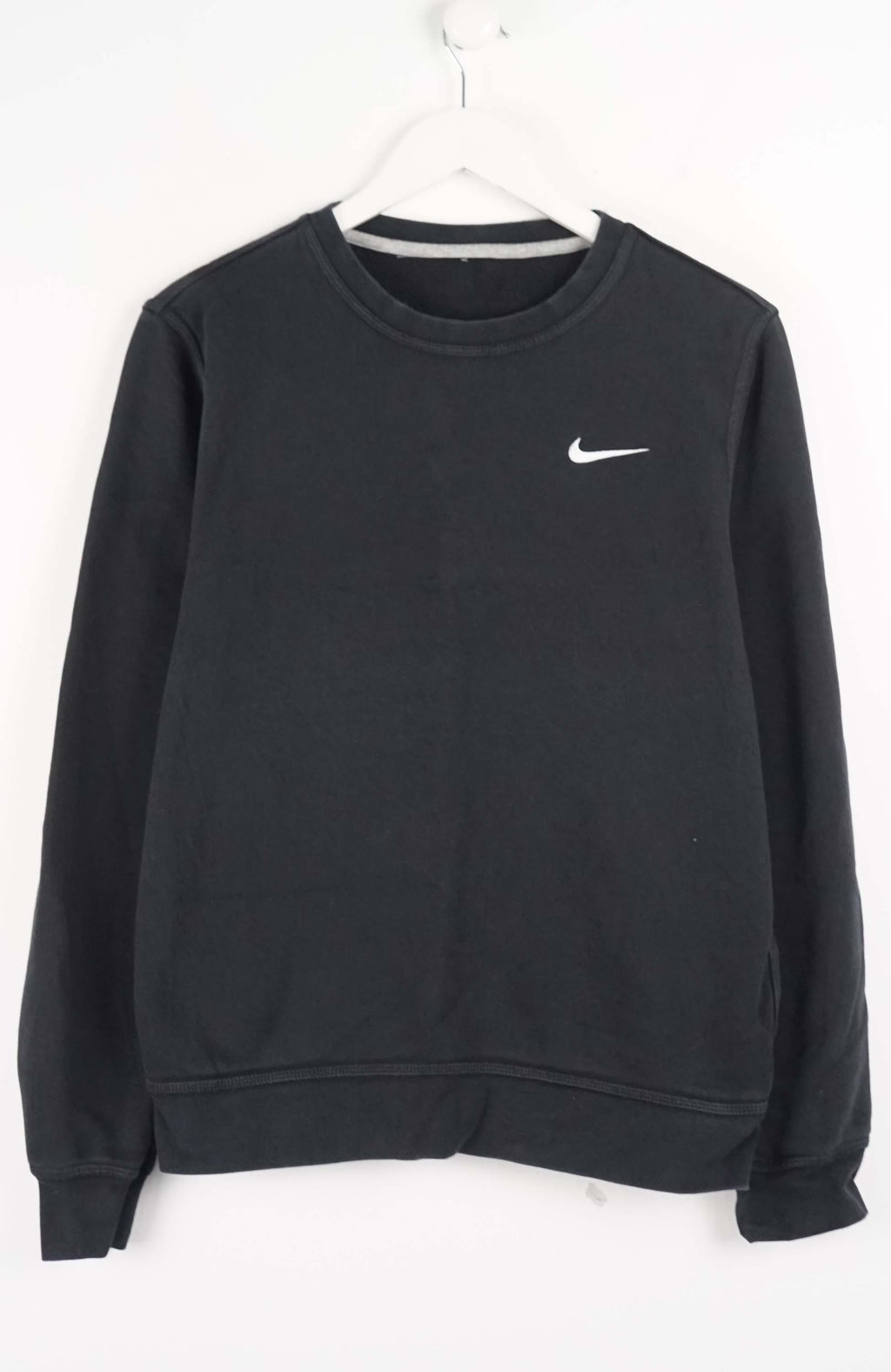 Black Nike sweatshirt on a white background