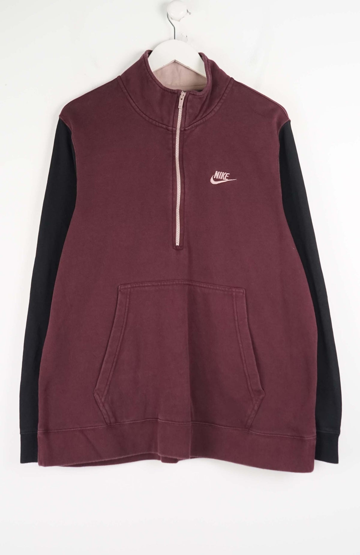 VINTAGE NIKE 1/4 ZIP SWEATER (XL)