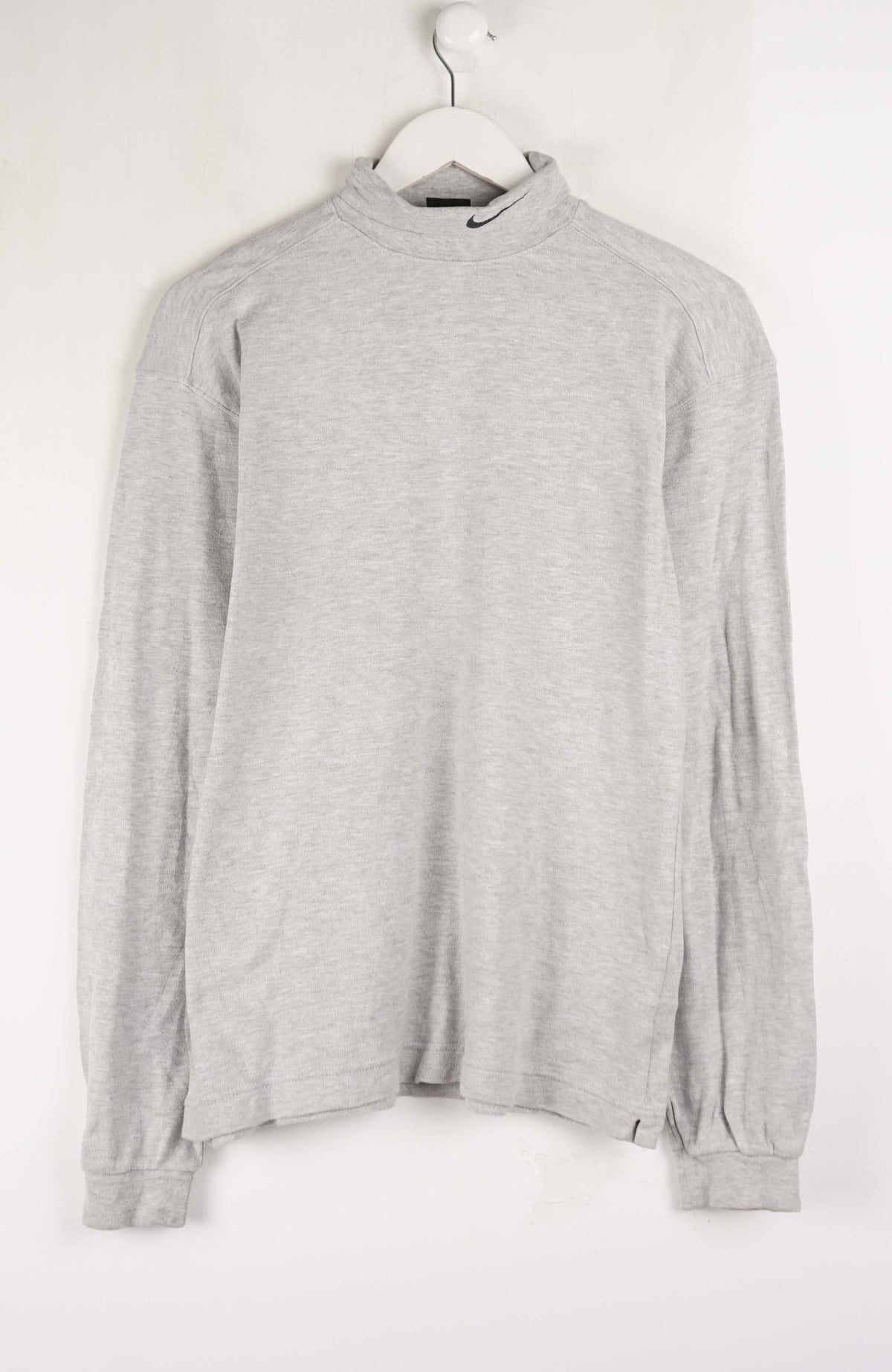 VINTAGE NIKE MOCKNECK T-SHIRT (M)