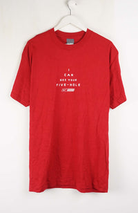 VINTAGE NIKE I CAN SEE YOUR FIVE HOLE T-SHIRT (L)