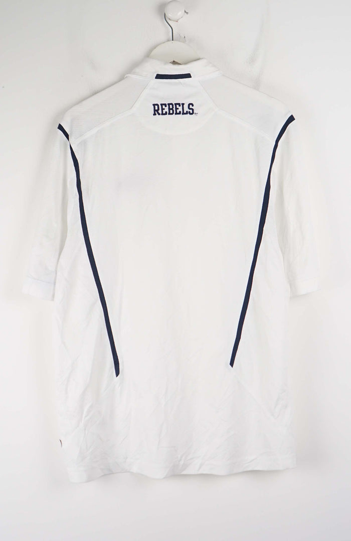 VINTAGE NIKE JERSEY POLO SHIRT (M)