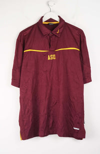 VINTAGE NIKE JERSEY POLO SHIRT (XL)