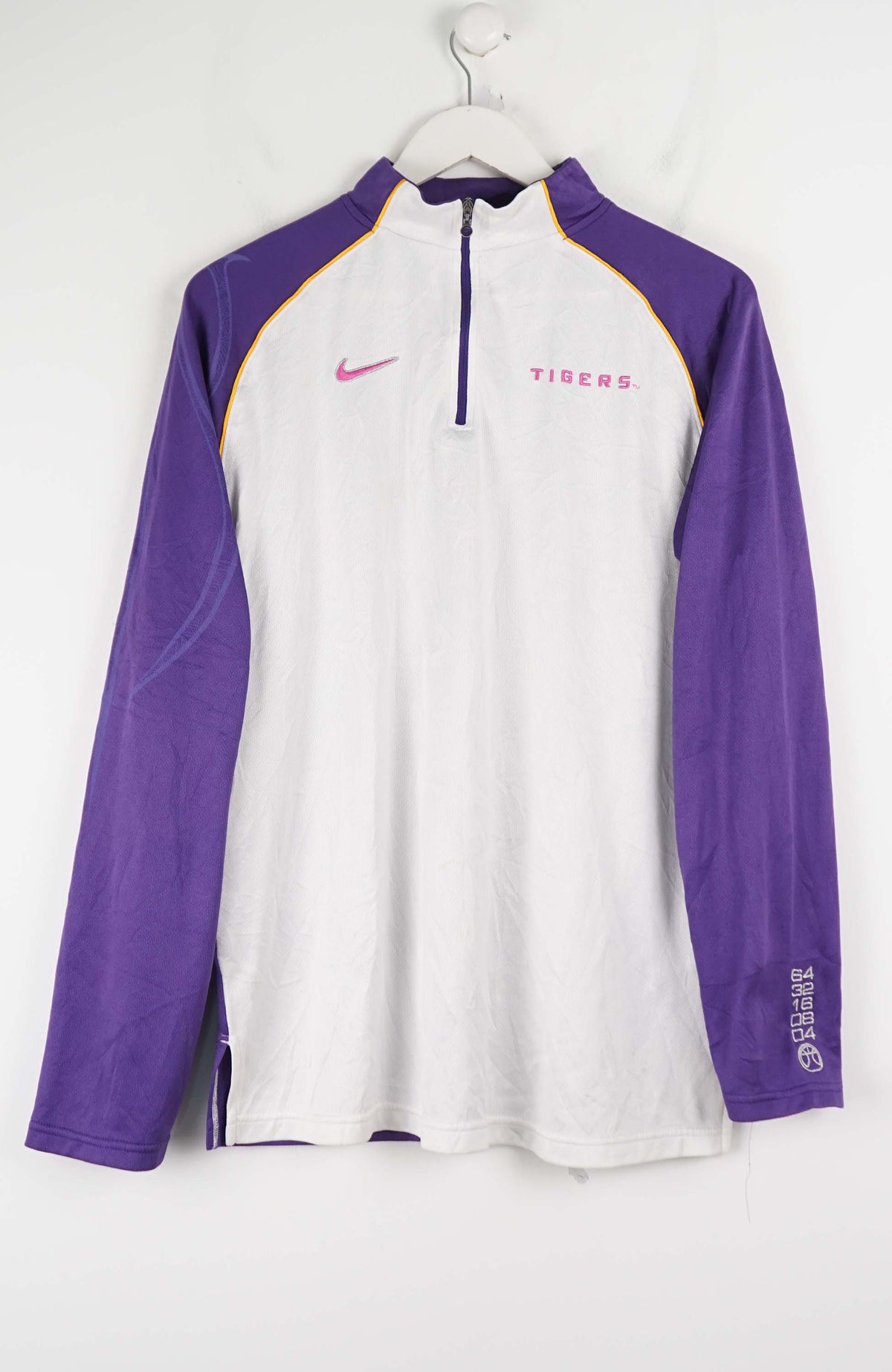 VINTAGE NIKE TIGERS JERSEY POLO SHIRT (L)